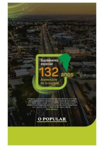 Caderno Especial de Aniversário de Araucária 132 anos